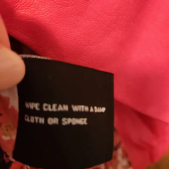 Black Rivet ☃️Pink Faux Leather Jacket 3x - Picture 3 of 10